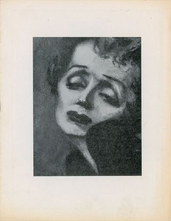 Lot #787 Edith Piaf Signed Document - Image 3