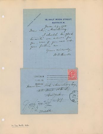 Lot #177 William Dean Howells - Image 1