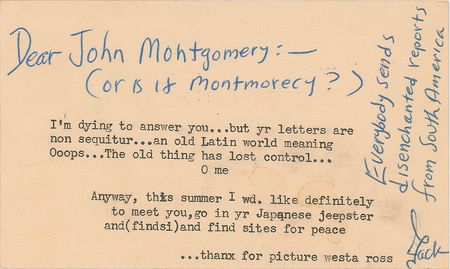 Lot #59 Jack Kerouac: 