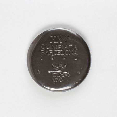 Lot #9620  Barcelona 1992 Summer Olympics Burnished Copper Participation Medal - Image 1