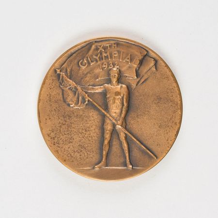 Lot #9546  Los Angeles 1932 Summer Olympics Participation Medal - Image 1