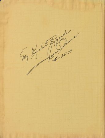 Lot #9560 Jesse Owens Signed Book - Image 1