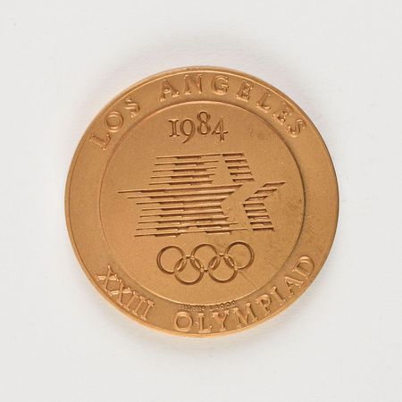 Lot #3087  Los Angeles 1984 Summer Olympics Volunteer Medal - Image 2