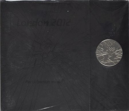 Lot #9653  London 2012 Summer Olympics Cupronickel Participation Medal - Image 1