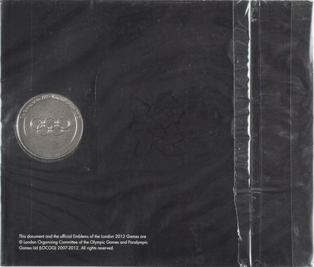 Lot #9653  London 2012 Summer Olympics Cupronickel Participation Medal - Image 2