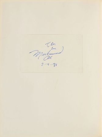 Lot #978 Muhammad Ali - Image 1