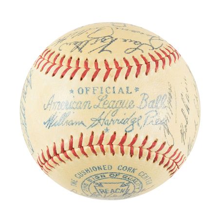 Lot #9318 Satchel Paige and Marty Marion Signed Baseballs - Image 10