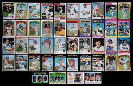 Lot #9223  1970-76 Topps Baseball Complete Card Set Run (7 sets) - Image 1