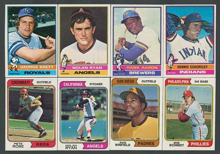 Lot #9223  1970-76 Topps Baseball Complete Card Set Run (7 sets) - Image 6