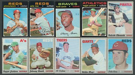 Lot #9223  1970-76 Topps Baseball Complete Card Set Run (7 sets) - Image 8