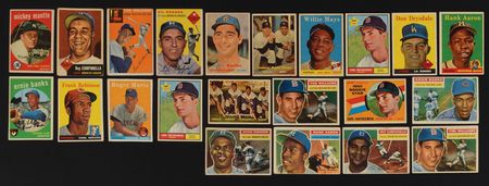 Lot #9165  1951-1969 Topps & Bowman HOFer Collection of (52) Cards - Image 1