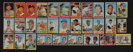 Lot #9165  1951-1969 Topps & Bowman HOFer Collection of (52) Cards - Image 2
