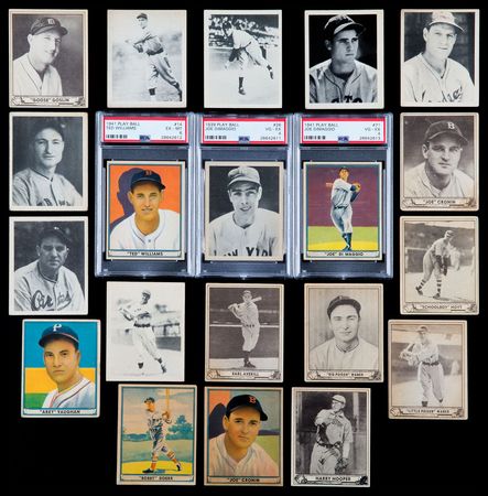 Lot #9111  1939-41 Play Ball Collection with Two DiMaggio’s - Image 1