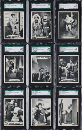 Lot #9503  1966 Superman Topps HIGH-GRADE Complete Set - Image 1