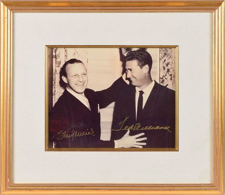 Lot #842 Ted Williams and Stan Musial