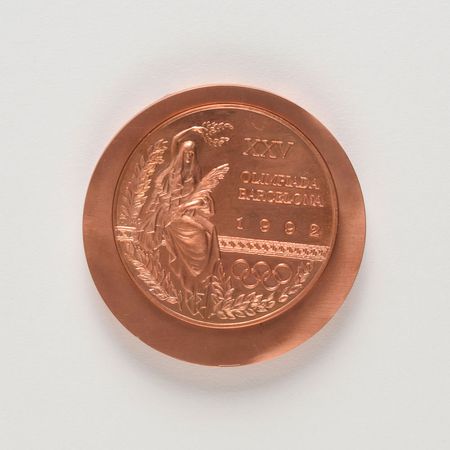 Lot #9621  Barcelona 1992 Summer Olympics Bronze Winner's Medal Prototype - Image 1