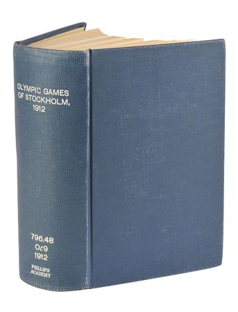 Lot #9531  Stockholm 1912 Summer Olympics Official Report - Image 1
