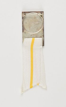 Lot #9594  Sapporo 1972 Winter Olympics Radio/TV Press Badge - Image 2