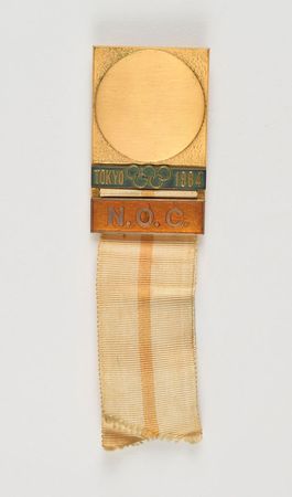 Lot #9584  Tokyo 1964 Summer Olympics (2) Badges - Image 1