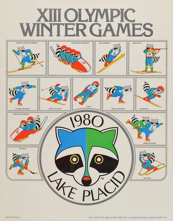 Lot #9605  Lake Placid 1980 Winter Olympics Group of (4) Posters - Image 3