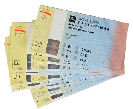 Lot #9661  Olympic Tickets - Image 6