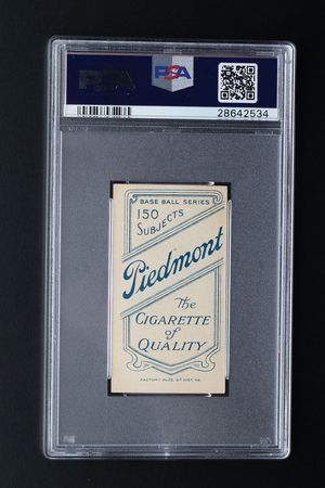 Lot #9042  T206 Piedmont 150 Elmer Flick PSA NM 7 - Image 2
