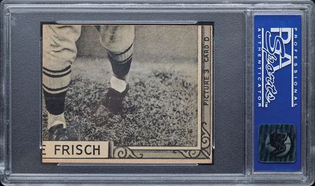 Lot #9109  1935 Goudey Cuyler, English, Grimes, Klein PSA NM 7 - Image 2