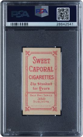 Lot #9054  T206 Sweet Caporal 350/30 Vic Willis PSA NM-MT 8 - Image 2