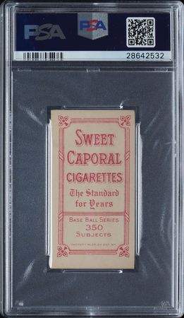 Lot #9053  T206 Sweet Caporal 350/30 George Davis PSA EX-MT 6 - Image 2