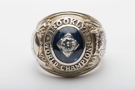 Lot #9407  1955 Brooklyn Dodgers World Championship Ring - Image 2