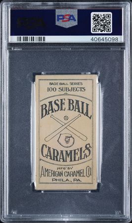 Lot #9023  1909 E90-1 American Caramel Vic Willis PSA VG-EX 4 - Image 2