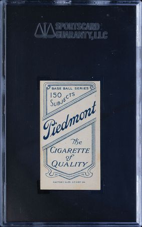 Lot #9039  T206 Piedmont 150 Chief Bender SGC EX 60 - Image 2