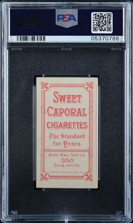 Lot #9055  T206 Sweet Caporal 350/30 Jake Beckley PSA EX-MT 6 - Image 2