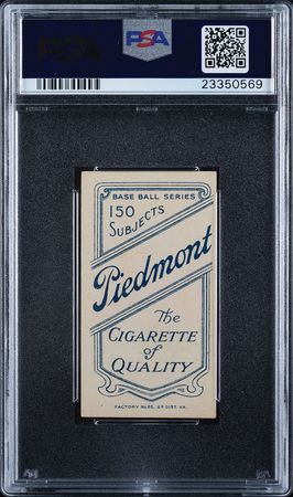 Lot #9041  T206 Piedmont 150 Jack Chesbro PSA EX-MT 6 - Image 2