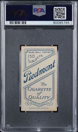 Lot #9043  T206 Piedmont 150 Nap Lajoie PSA EX 5 - Image 2