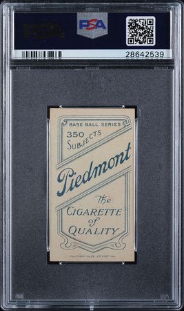 Lot #9044  T206 Piedmont 350 Deacon Phillippe PSA EX-MT 6 - Image 2