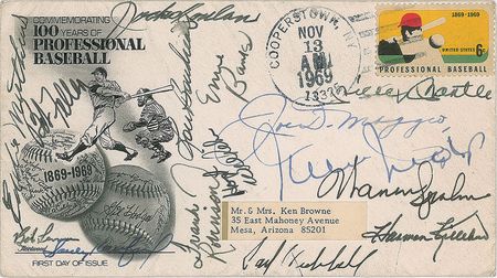 Lot #770  Baseball Hall of Famers