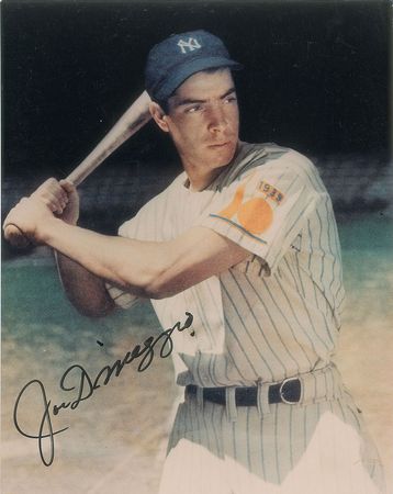 Lot #818 Joe DiMaggio