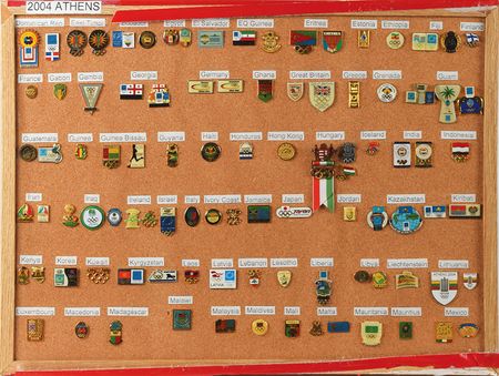 Lot #9643  Athens 2004 Summer Olympics NOC Pin Collection - Image 2
