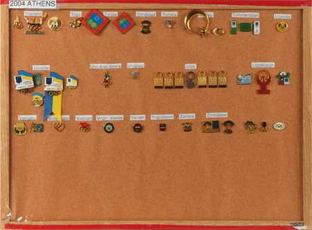 Lot #9643  Athens 2004 Summer Olympics NOC Pin Collection - Image 4