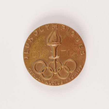 Lot #9571  Stockholm 1956 Summer Olympics Bronze Winner's Medal - Image 1