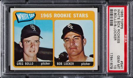 Lot #9142  1965 Topps #541 White Sox Rookies PSA GEM MINT 10 - Image 1
