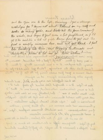 Lot #592 D. H. Lawrence: ?The past is simply immense here, and not yet dead? - Image 2