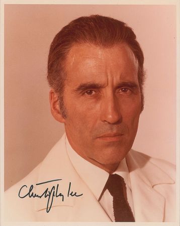Lot #733 Christopher Lee - Image 1