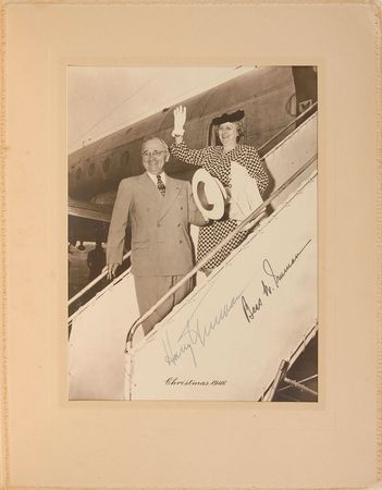 Lot #326 Harry S. Truman: Rare and desirable trio of Truman items - Image 1