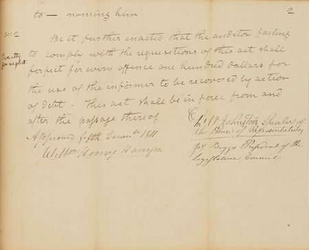 Lot #240 Presidential Collection: Amazing single-volume presidential collection from Washington to FDR, authenticated by noted autograph dealer Thomas F. Madigan - Image 7