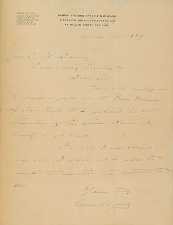 Lot #240 Presidential Collection: Amazing single-volume presidential collection from Washington to FDR, authenticated by noted autograph dealer Thomas F. Madigan - Image 29