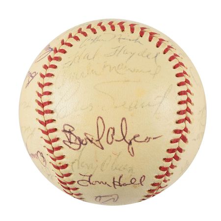 Lot #1011 Minnesota Twins: 1964 and 1970 Baseballs - Image 1