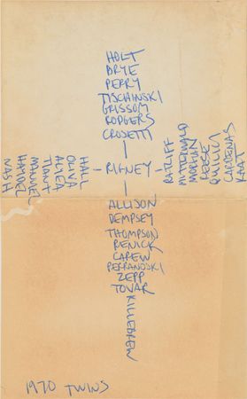 Lot #1011 Minnesota Twins: 1964 and 1970 Baseballs - Image 4