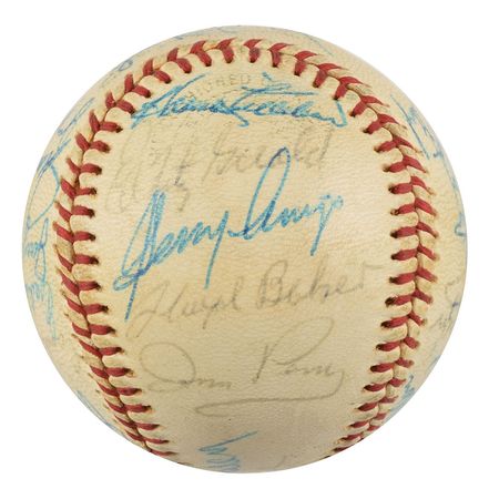 Lot #1011 Minnesota Twins: 1964 and 1970 Baseballs - Image 13